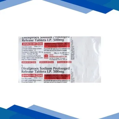 Divacid ER 500mg Tablet 10’S