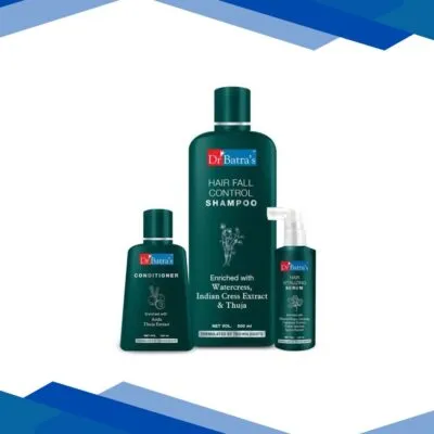 Dr Batra’s Conditioner 100 ml + Hair Fall Control Shampoo 500 ml + Hair Vitalizing Serum 125 ml
