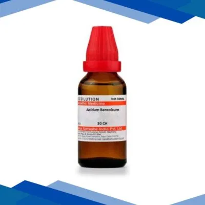 Dr. Willmar Schwabe Acidum Benzoicum 30CH Drops 30 ml