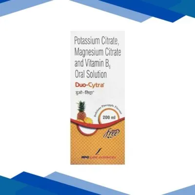DUO CYTRA SUGAR FREE DELICIOUS PINEAPPLE FLAVOUR Oral Solution 200ml