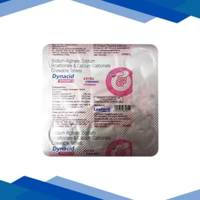 DYNACID ADVANCE SUGAR FREE WITH EXTRA STRENGHT FORMULA Chewable Tablet 9’s