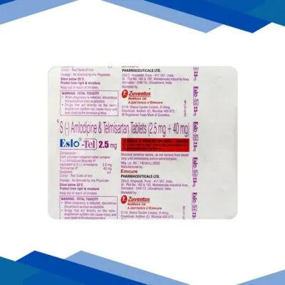 Eslo Tel 2.5mg Tablet 15’S