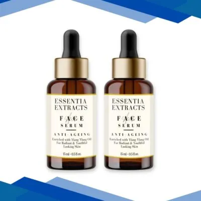 Essentia Extracts Anti Ageing Face Serum – Ylang Ylang (Pack of 2 x 15 ml) 1’s
