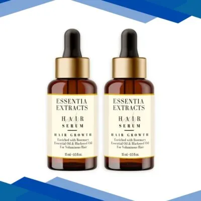 Essentia Extracts Hair Growth Serum – Rosemary Oil (Pack of 2 x 15 ml) 1’s