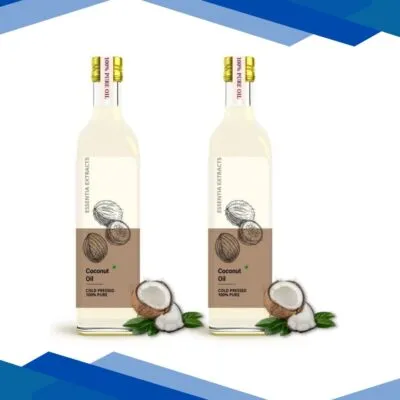 Essentia Extracts Pure Cold Pressed Oil – Coconut (Pack of 2 x 500 ml) 1’s