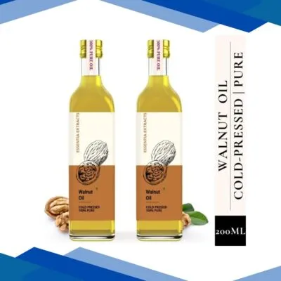 Essentia Extracts Pure Cold Pressed Oil – Walnut (Pack of 2 x 100 ml) 1’s