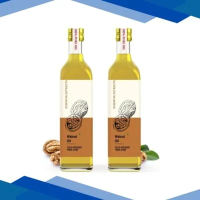 Essentia Extracts Pure Cold Pressed Oil – Walnut (Pack of 2 x 25 ml) 1’s