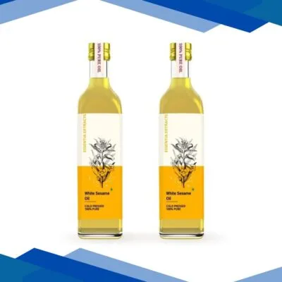 Essentia Extracts Pure Cold Pressed Oil – White Sesame (Pack of 2 x 500 ml) 1’s