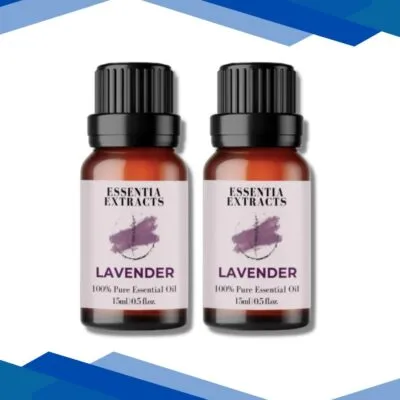 Essentia Extracts Pure Essential Oil – Lavender (Pack of 2 x 15 ml) 1’s