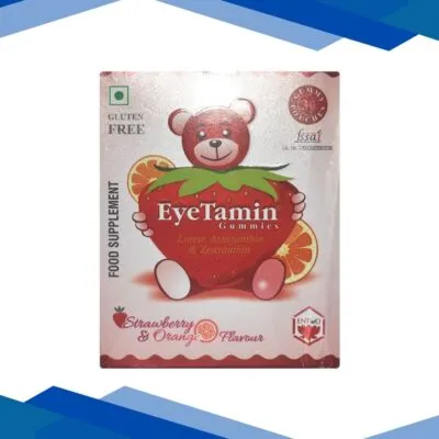 EYETAMIN STRAWBERRY & ORANGE FLAVOUR Gummies 30’s