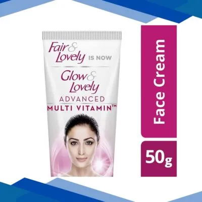 Fair & Lovely Glow & Lovely Advanced Multivitamin Skin Cream Essence Of 30 Vitamin Capsules 50 gm