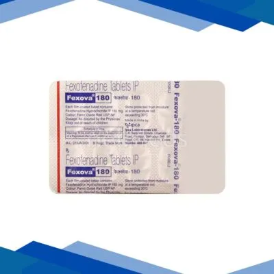 Fexova 180mg Tablet 10’S
