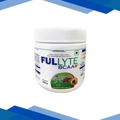 FULLYTE BCAA+ DELICIOUS TASTE WITH WATERMELON FLAVOUR Powder 300g