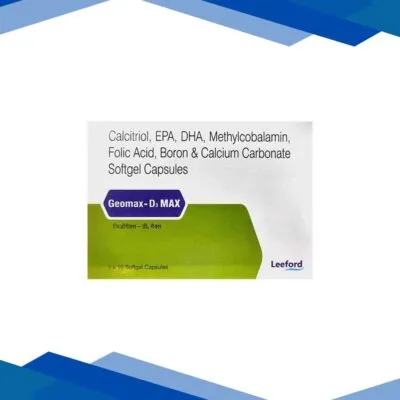 GEOMAX D3 MAX Softgel Capsule 10’s