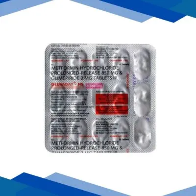GLIMADAY HS 850/2mg Tablet 15’s
