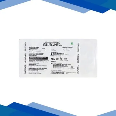 GLUTONE MD ORANGE FLAVOUR Tablet 10’s