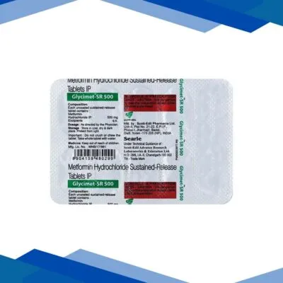 GLYCIMET SR 500mg Tablet 10’s