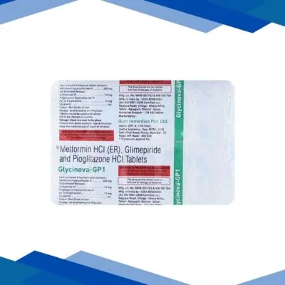 GLYCINOVA GP 1mg Tablet 10’s
