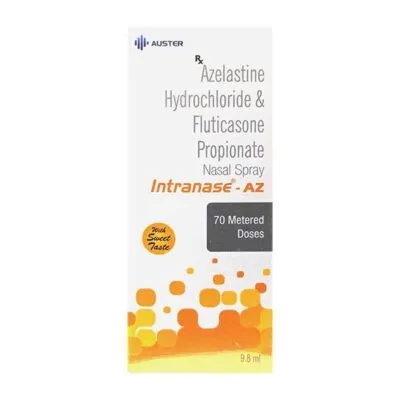 INTRANASE AZ WITH SWEET TASTE 70md Nasal Spray 9.8ml