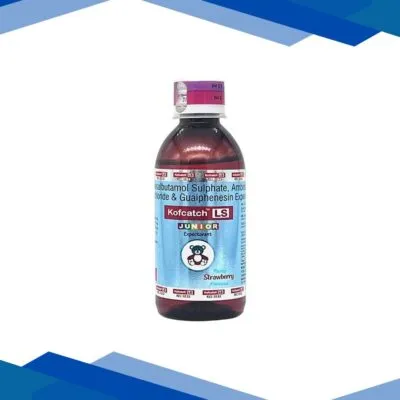 KOFCATCH LS JUNIOR STRAWBERRY FLAVOUR Syrup 100ml