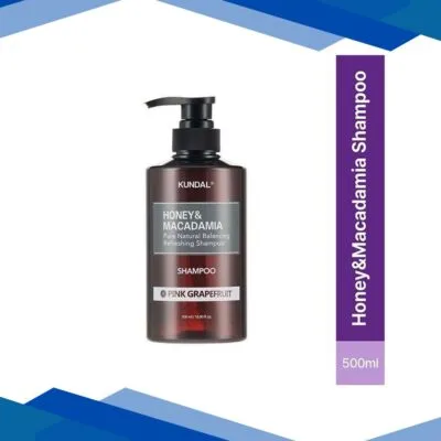 Kundal Honey and Macadamia Nature Shampoo Pink Grapefruit 500 ml