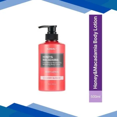 Kundal Honey and Macadamia Pure Body Lotion Cherry Blossom 500 ml