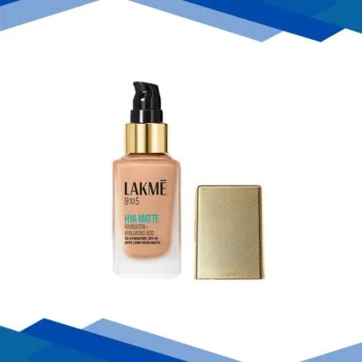 Lakme 9To5 Hya Matte Foundation + Hyaluronic Acid Warm Natural 25 ml