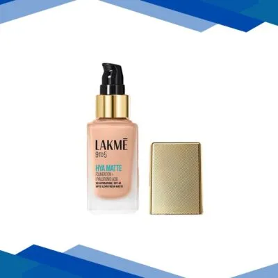 Lakme 9To5 Hya Matte Foundation + Hyaluronic Acid Warm Sand 25 ml