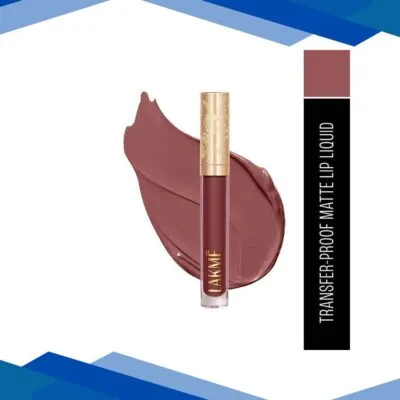 Lakme Rouge Bloom Matte Lip Liquid Cinnamon Sensation 305 3.5 ml