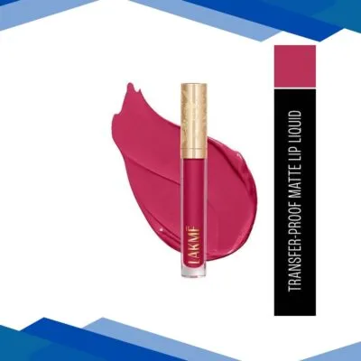 Lakme Rouge Bloom Matte Lip Liquid Orchid Oomph 203 3.5 ml
