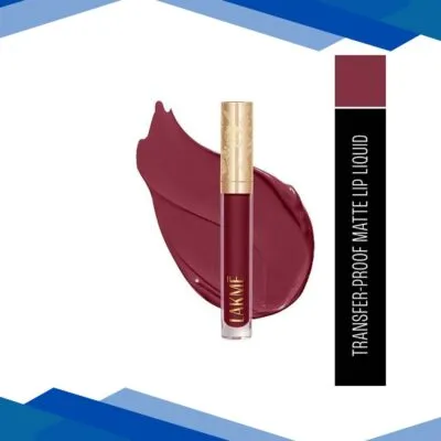 Lakme Rouge Bloom Matte Lip Liquid Tender Tulip 303 3.5 ml