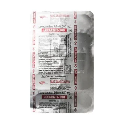 Lecarnit 500mg Tablet 10'S