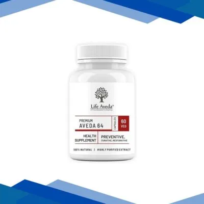Life Aveda Premium Aveda 64 Veg Capsule 60’s