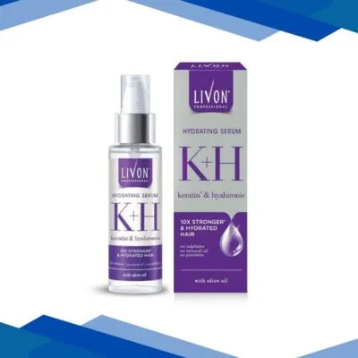 LIVON Keratin & Hyaluronic Hydrating Serum with Olive Oil 100 ml
