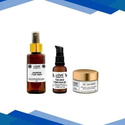 Love Earth Glow Getter Kit – Face Glow With Essential Oils And Herbal Extracts 1’s