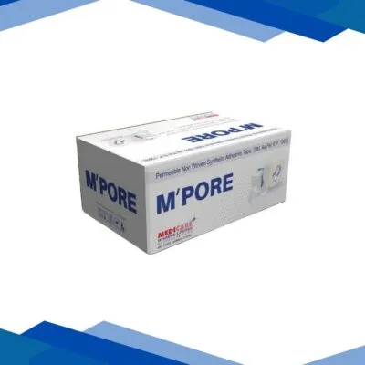 Medicare M’Pore Adhesive Tape (3 inch x 9.1 mtr) 4’s