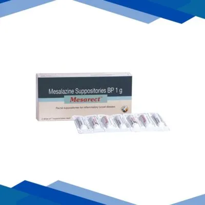 MESARECT 1g Suppositories 2×7’s