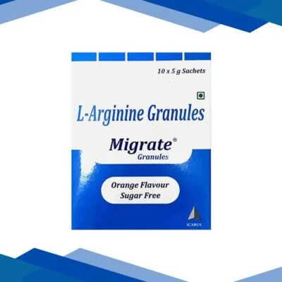 MIGRATE (VEG) SUGAR FREE ORANGE FLAVOUR Granules 5g