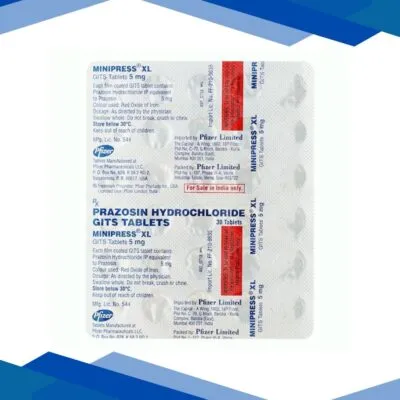 Minipress XL 5 mg Tablet 30’S