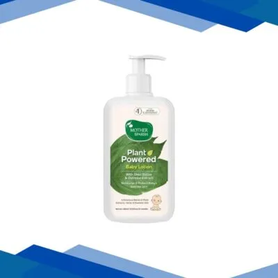 Mother Sparsh Plant Powered Natural Baby Lotion With Organic Shea Butter & Oatmeal Extract 400 ml