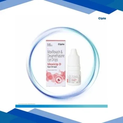 Moxicip D Eye Drops 5ml