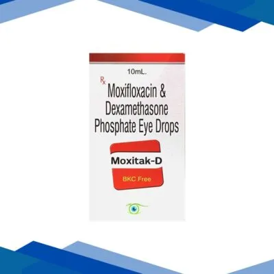 MOXITAK D BKC Free Eye Drops 10ml