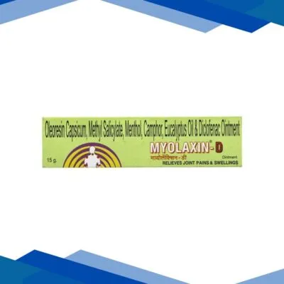 Myolaxin D Ointment 15gm