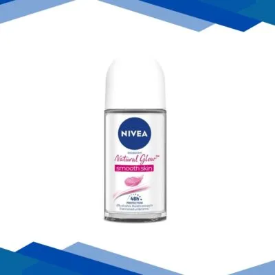 Nivea Deo Natural Glow Smooth Skin Roll On 48H 50 ml