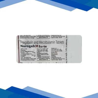 Nurogab M Forte 75/1500mg Tablet 10’S