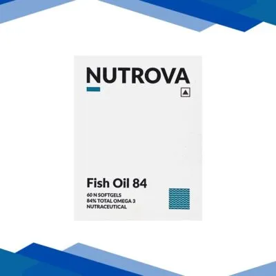 NUTROVA FISH OIL 84 Softgel 4X15’s