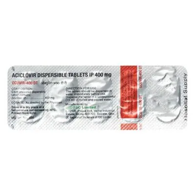 Ocuvir DT 400mg Tablet 5'S