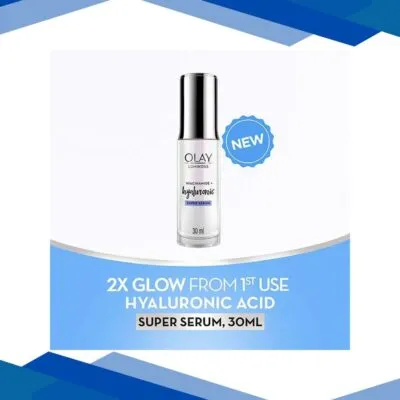 Olay Luminous Hyaluronic Acid Super Serum with Niacinamide, 30ml