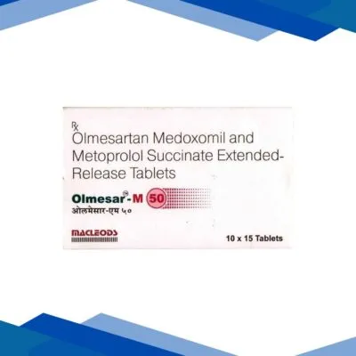 OLMESAR M 50 Tablet 15’s