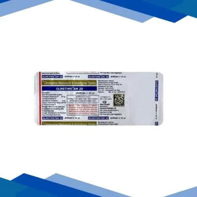Olmetime AM 20mg Tablet 10’S